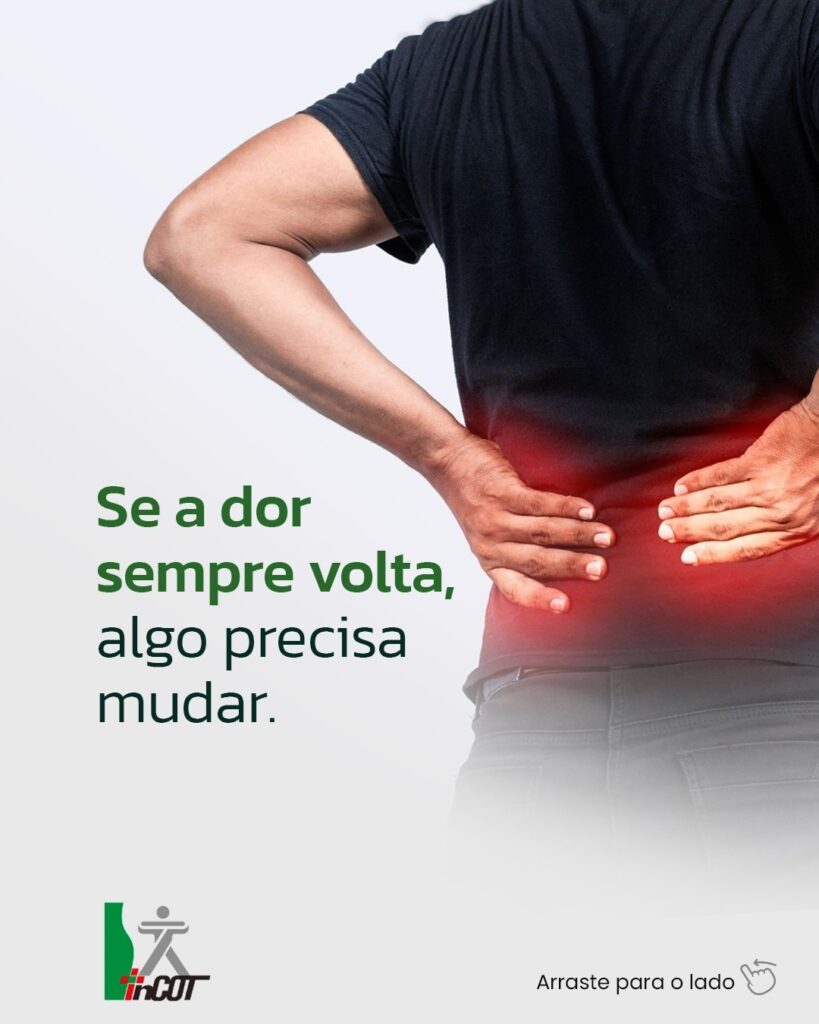 Se a dor sempre volta, é bom investigar quais os problemas podem estra acometendo a coluna vertebral. 